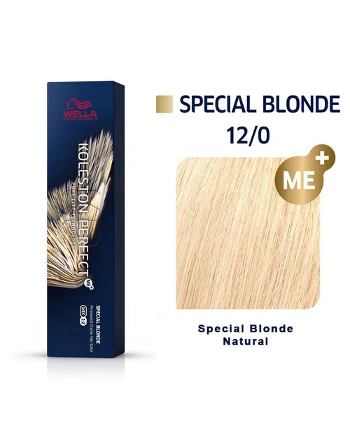 Koleston Perfect ME+ 12/0 Special Blonde/Natural Hair Color 2oz + Pin Tail Comb