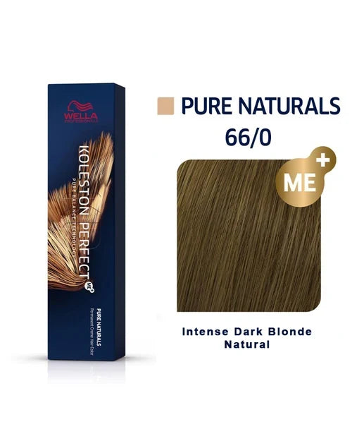 Pin Tail Comb + Koleston Perfect ME+ 66/0 Intense Dark Blonde/Natural Hair Color 2oz
